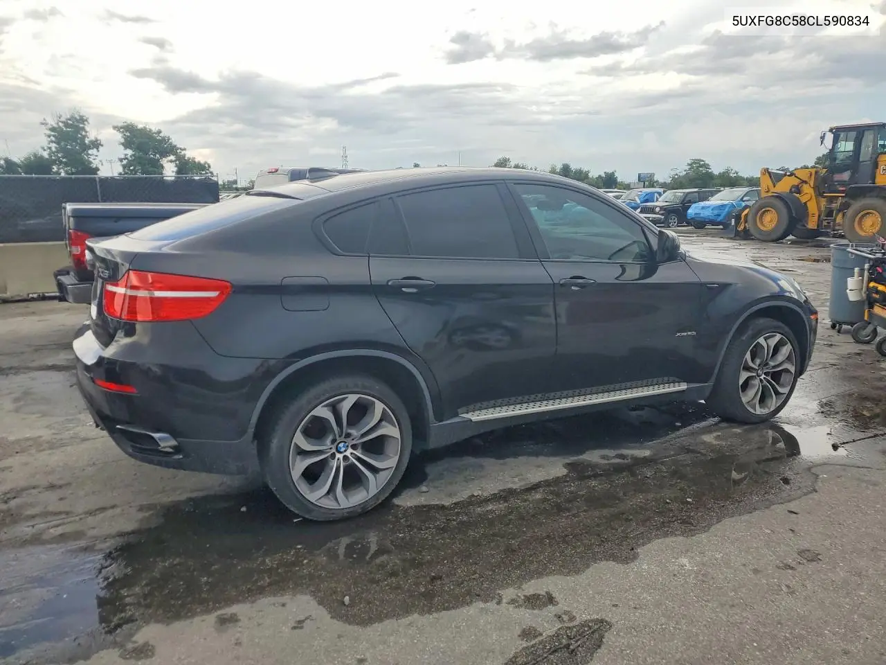 2012 BMW X6 xDrive50I VIN: 5UXFG8C58CL590834 Lot: 60749756
