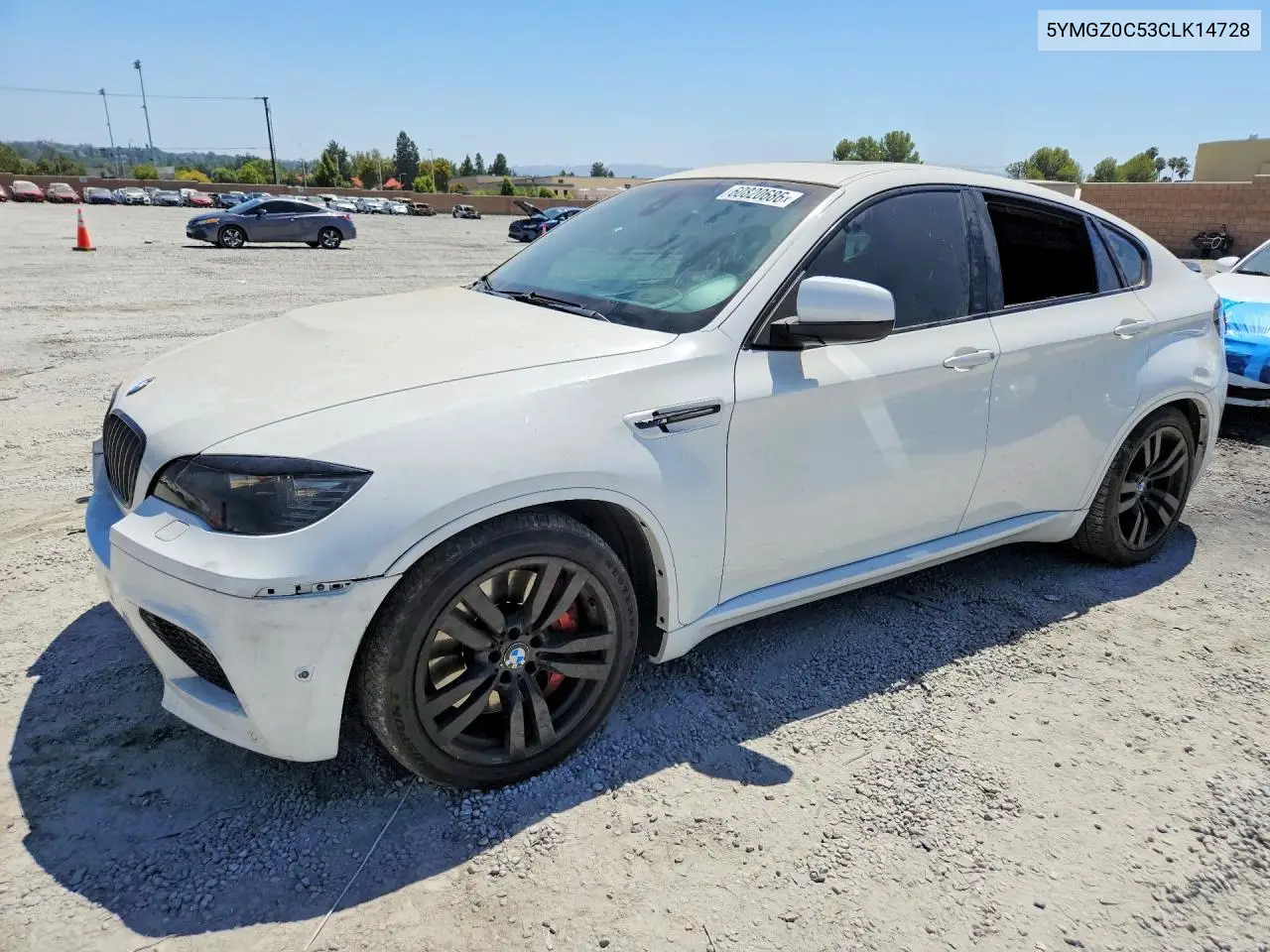 2012 BMW X6 M VIN: 5YMGZ0C53CLK14728 Lot: 60820686