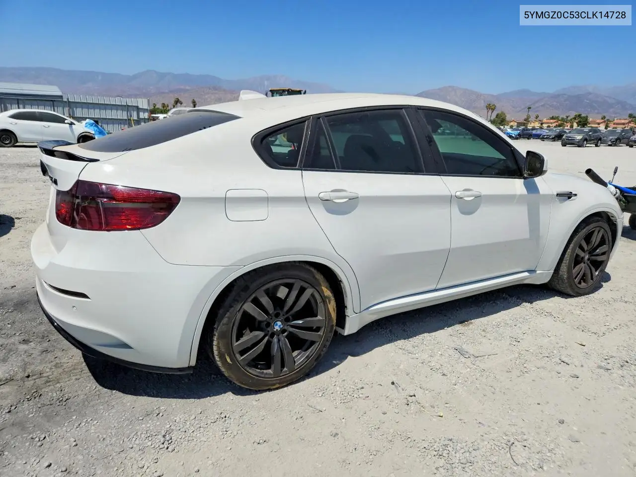 2012 BMW X6 M VIN: 5YMGZ0C53CLK14728 Lot: 60820686