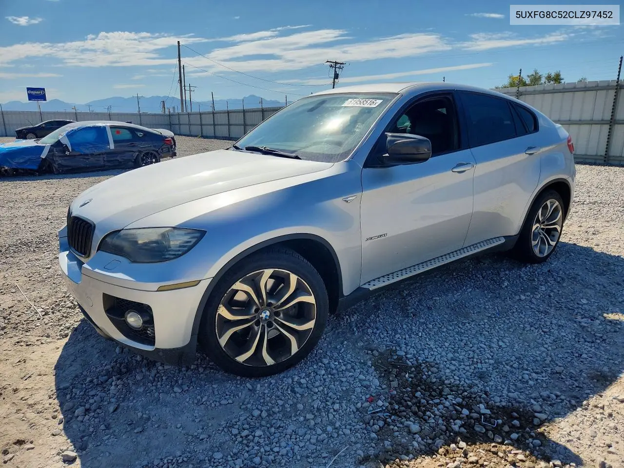 2012 BMW X6 xDrive50I VIN: 5UXFG8C52CLZ97452 Lot: 61958516