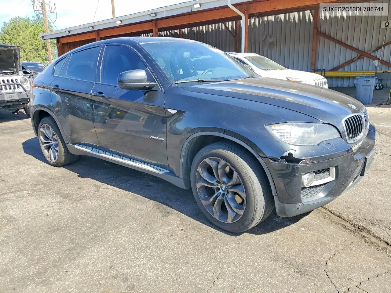 2013 BMW X6 xDrive35I VIN: 5UXFG2C53DL786744 Lot: 57870666