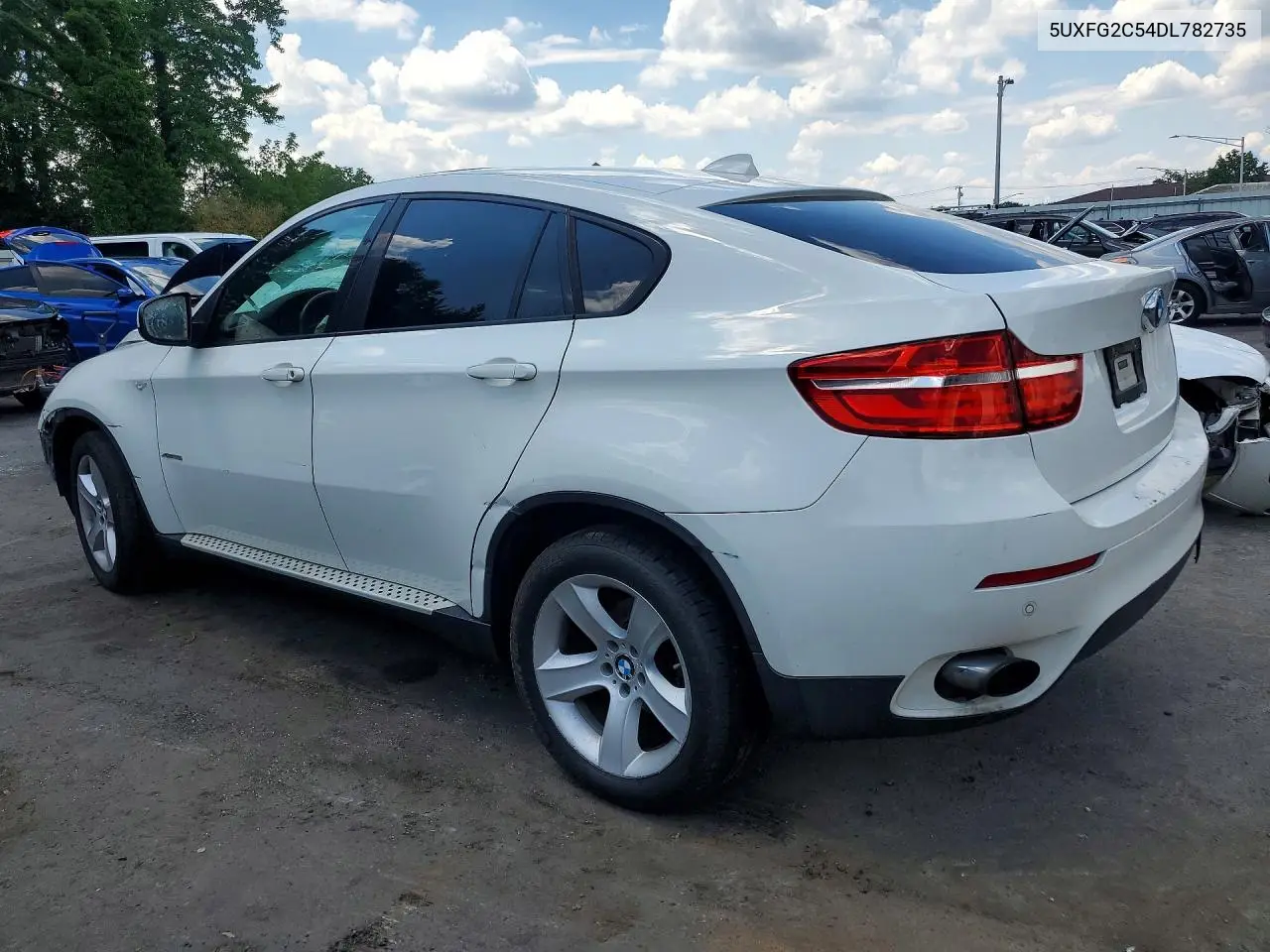 2013 BMW X6 xDrive35I VIN: 5UXFG2C54DL782735 Lot: 58151536