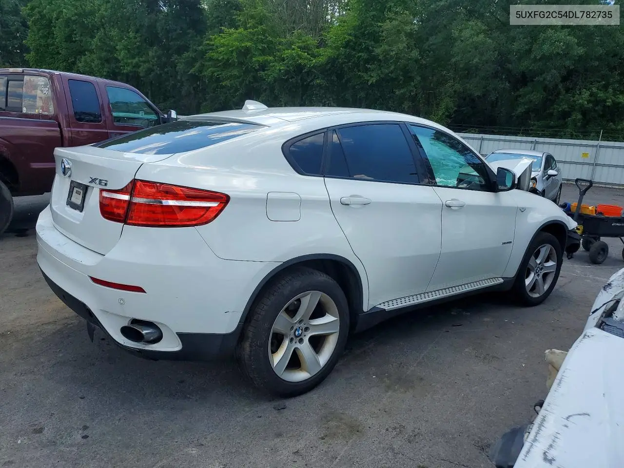 2013 BMW X6 xDrive35I VIN: 5UXFG2C54DL782735 Lot: 58151536