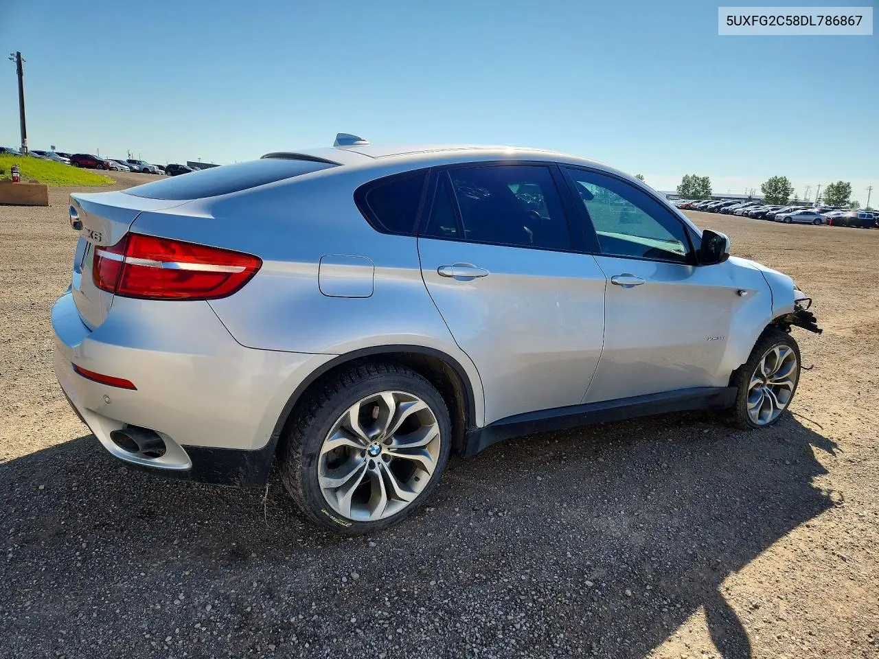 2013 BMW X6 xDrive35I VIN: 5UXFG2C58DL786867 Lot: 60131036
