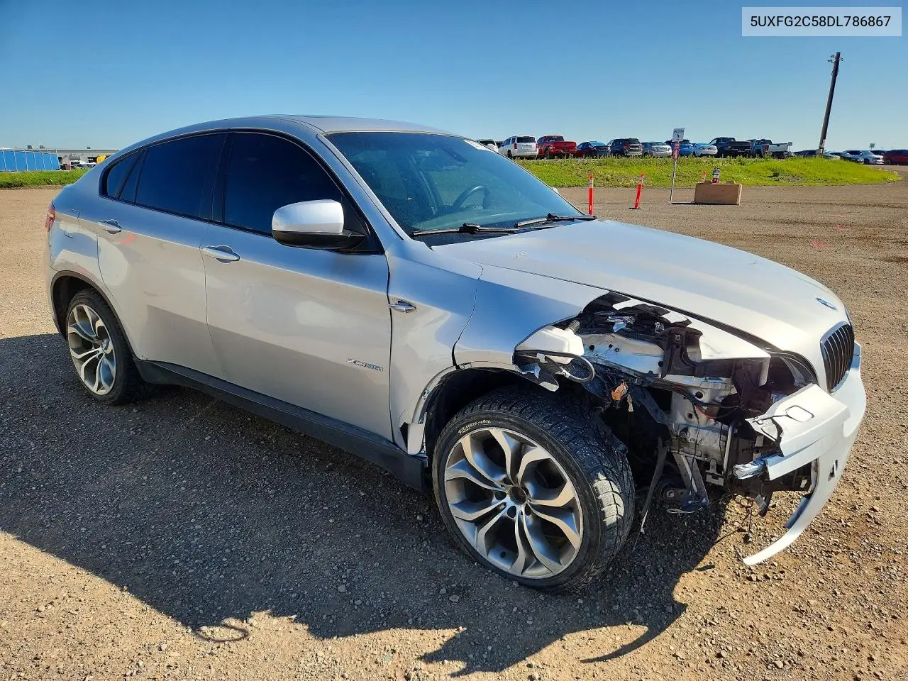 2013 BMW X6 xDrive35I VIN: 5UXFG2C58DL786867 Lot: 60131036