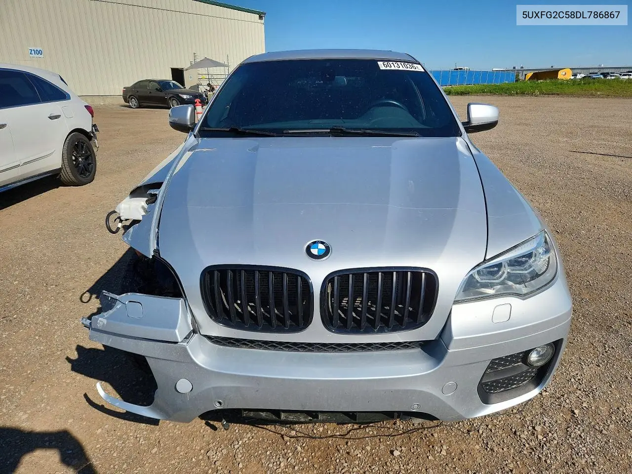 2013 BMW X6 xDrive35I VIN: 5UXFG2C58DL786867 Lot: 60131036