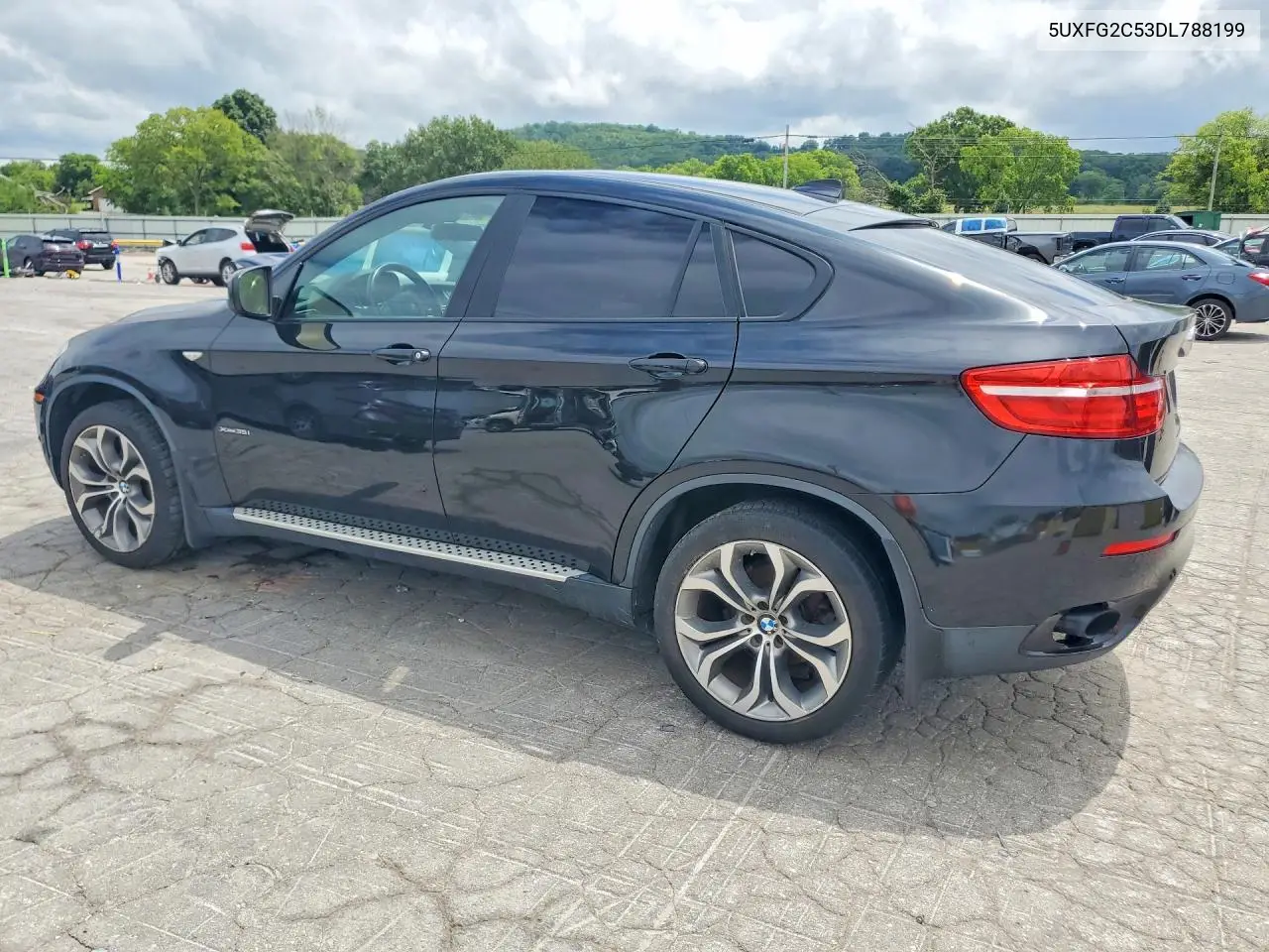 2013 BMW X6 xDrive35I VIN: 5UXFG2C53DL788199 Lot: 60602146