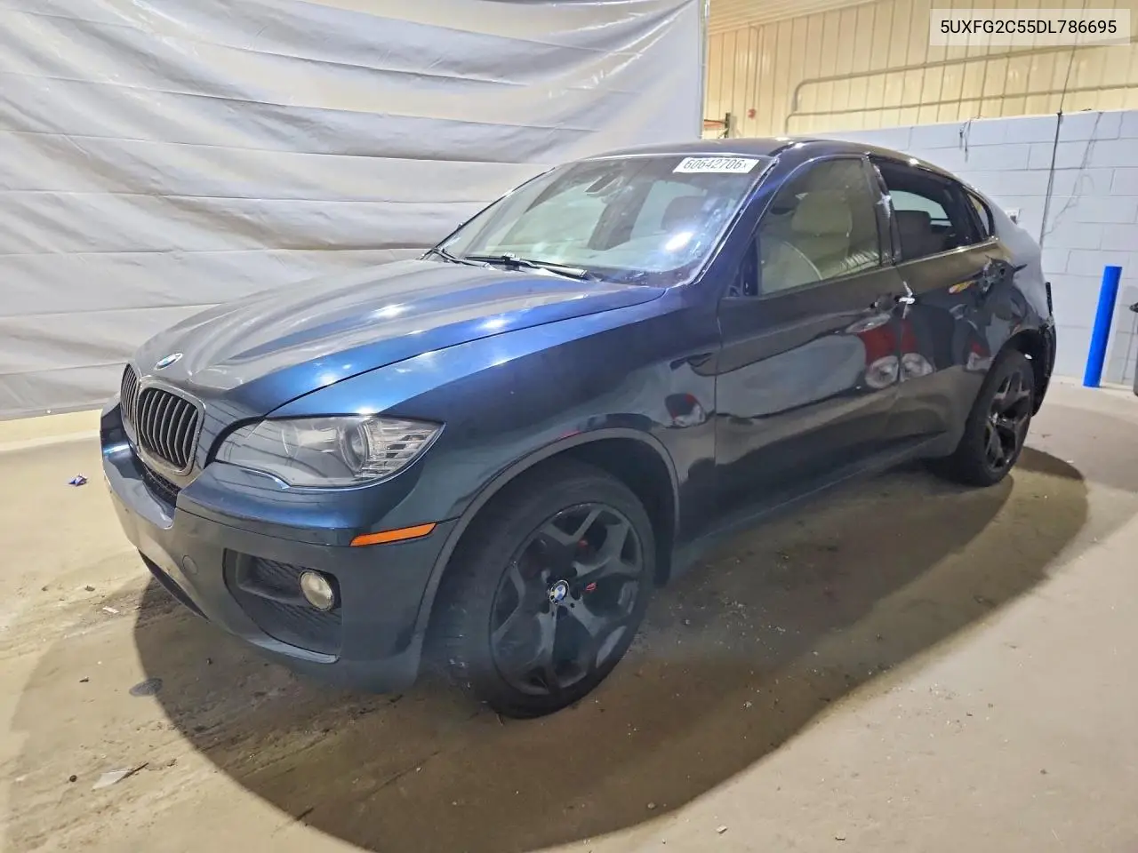 2013 BMW X6 xDrive35I VIN: 5UXFG2C55DL786695 Lot: 60642706