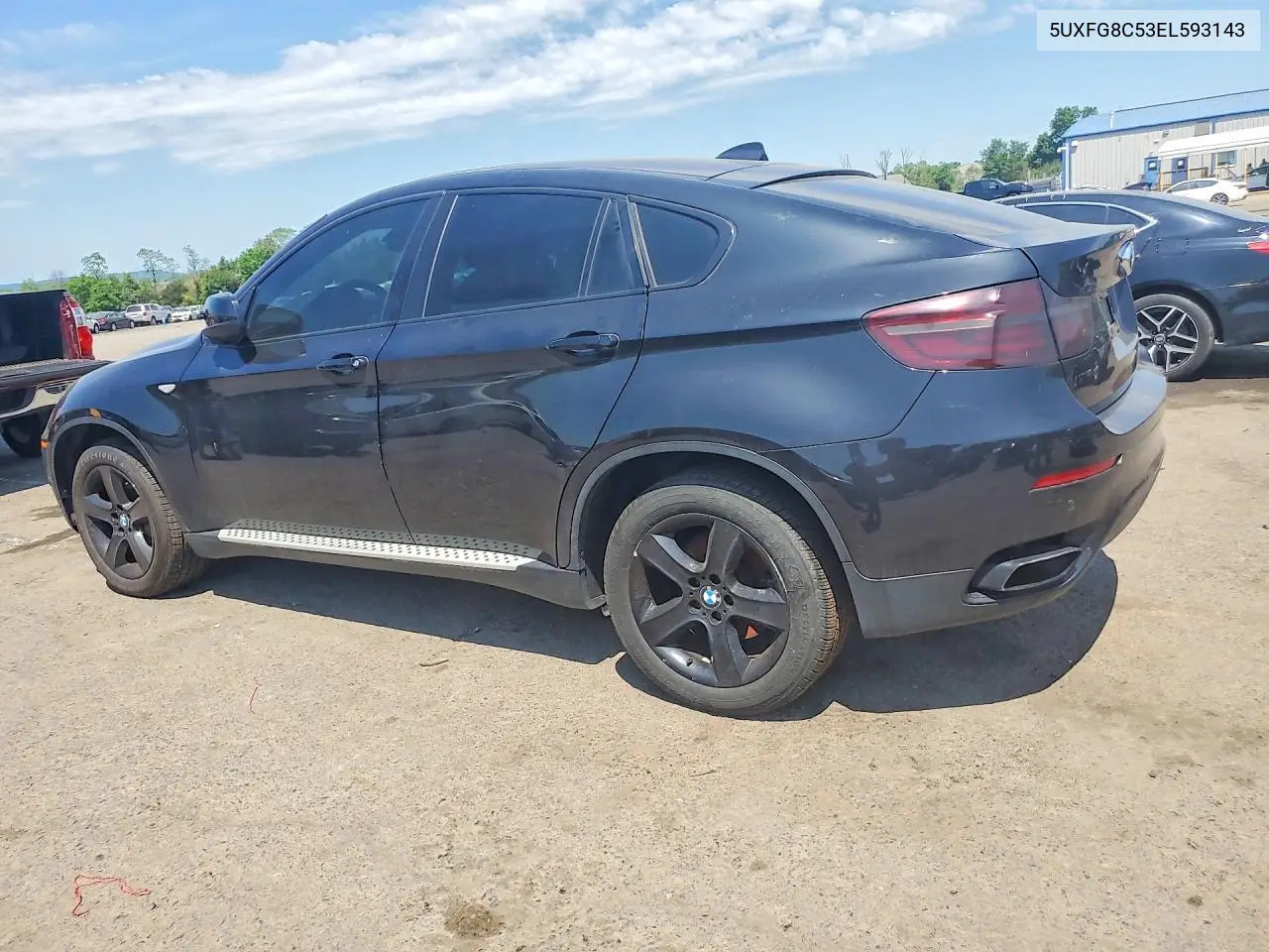2014 BMW X6 xDrive50I VIN: 5UXFG8C53EL593143 Lot: 54204316