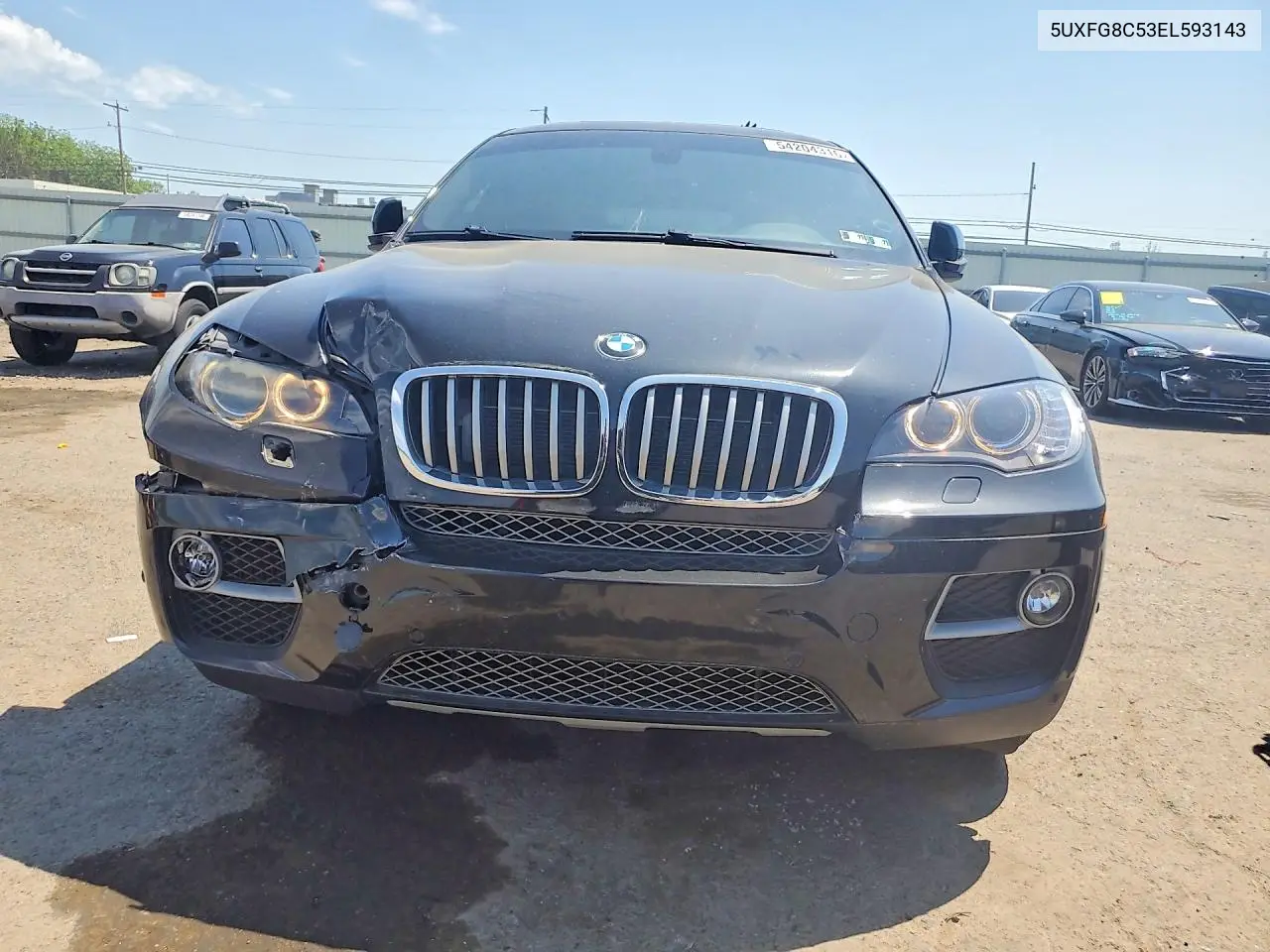 2014 BMW X6 xDrive50I VIN: 5UXFG8C53EL593143 Lot: 54204316