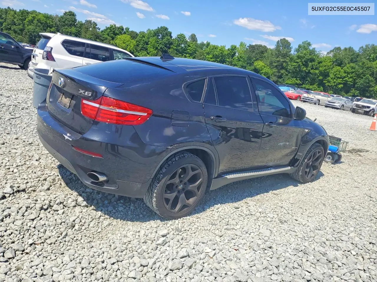 2014 BMW X6 xDrive35I VIN: 5UXFG2C55E0C45507 Lot: 54838166