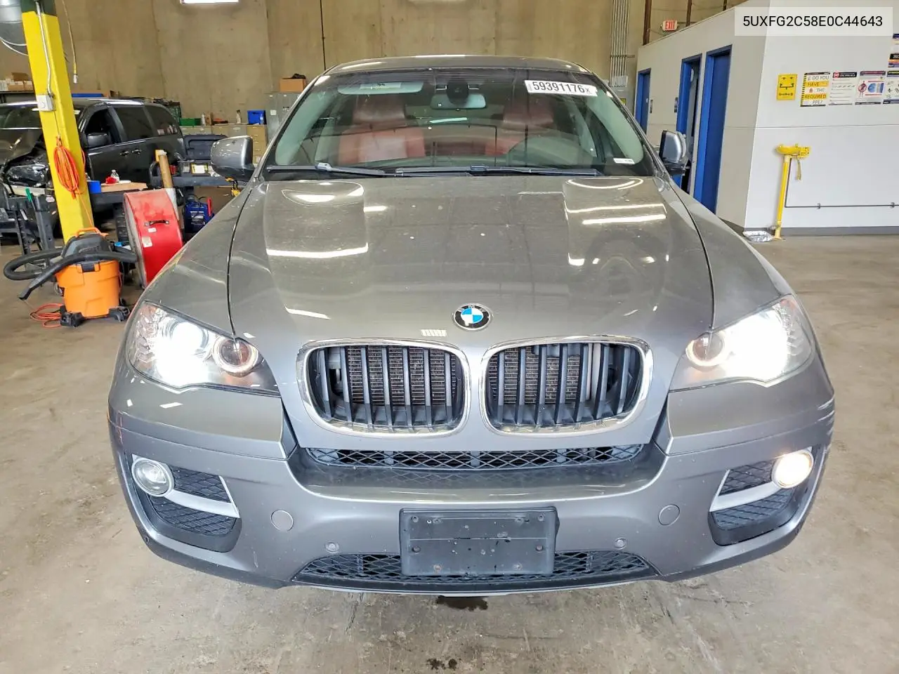 2014 BMW X6 xDrive35I VIN: 5UXFG2C58E0C44643 Lot: 59391176