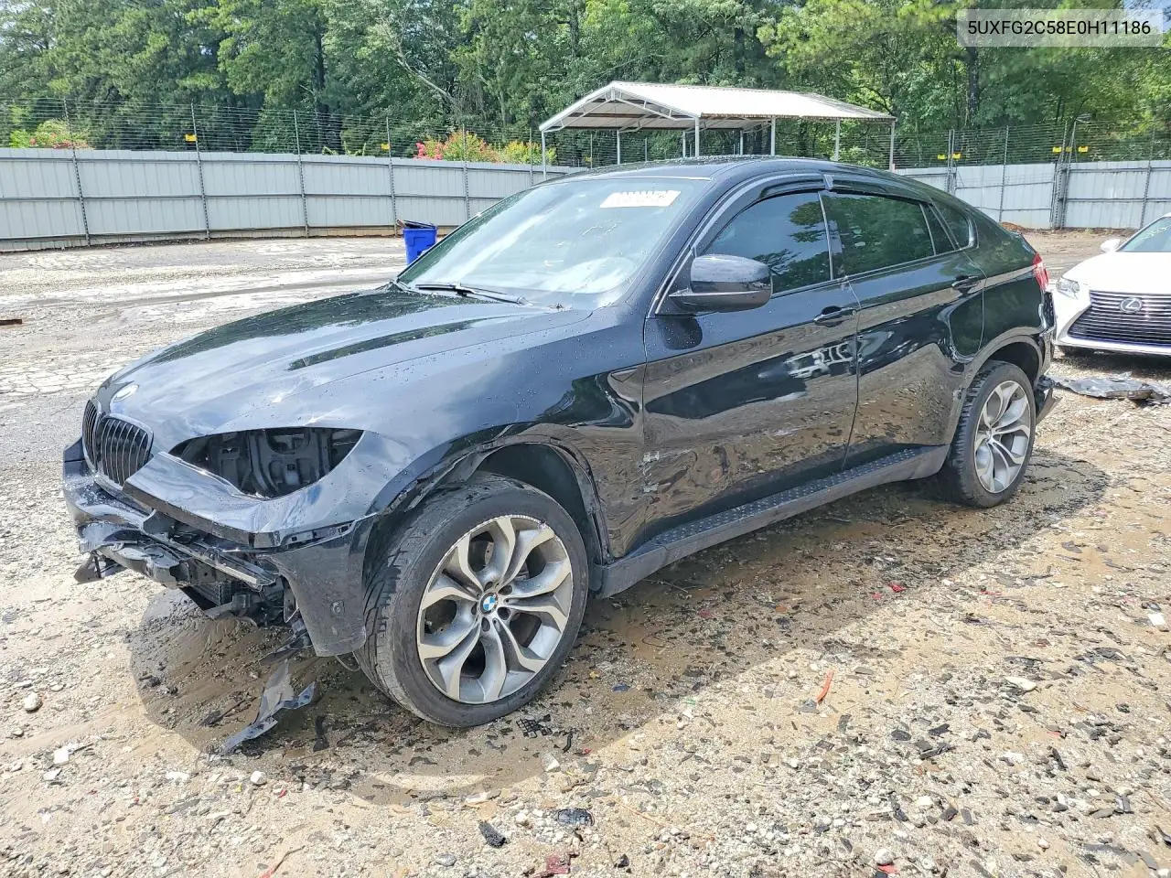 2014 BMW X6 xDrive35I VIN: 5UXFG2C58E0H11186 Lot: 60822916