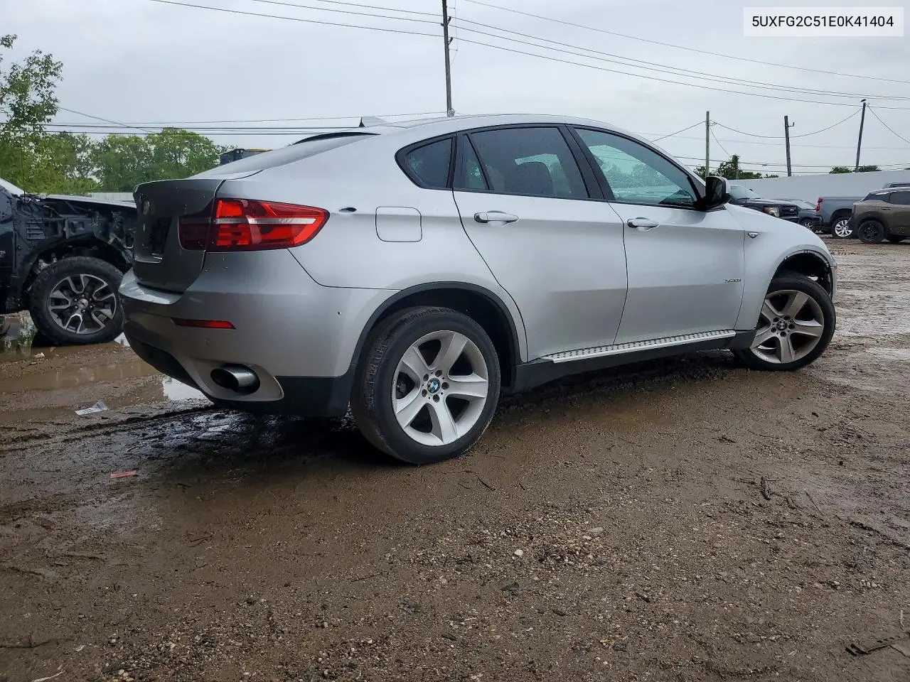 2014 BMW X6 xDrive35I VIN: 5UXFG2C51E0K41404 Lot: 60876026