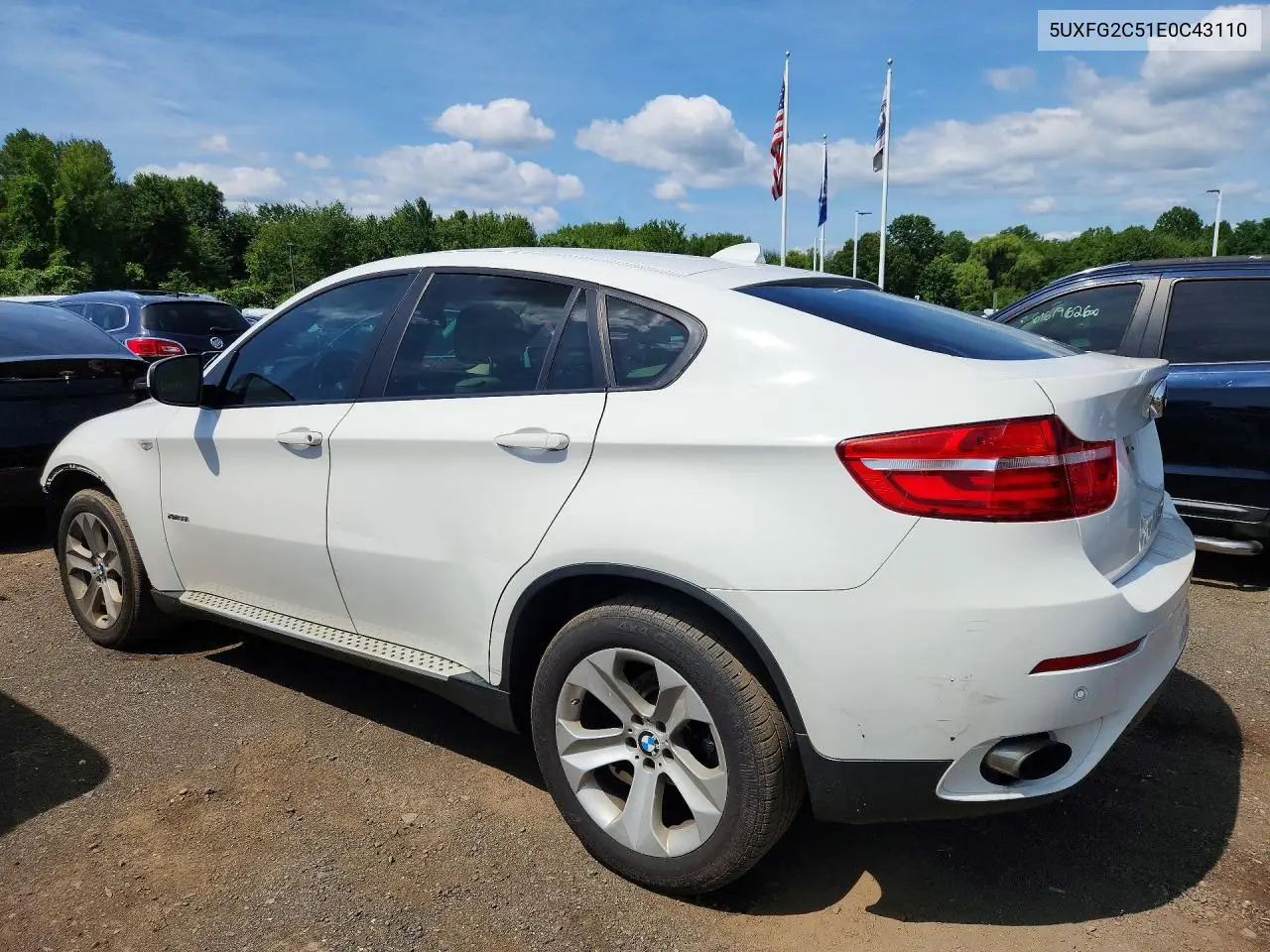 2014 BMW X6 xDrive35I VIN: 5UXFG2C51E0C43110 Lot: 61468776