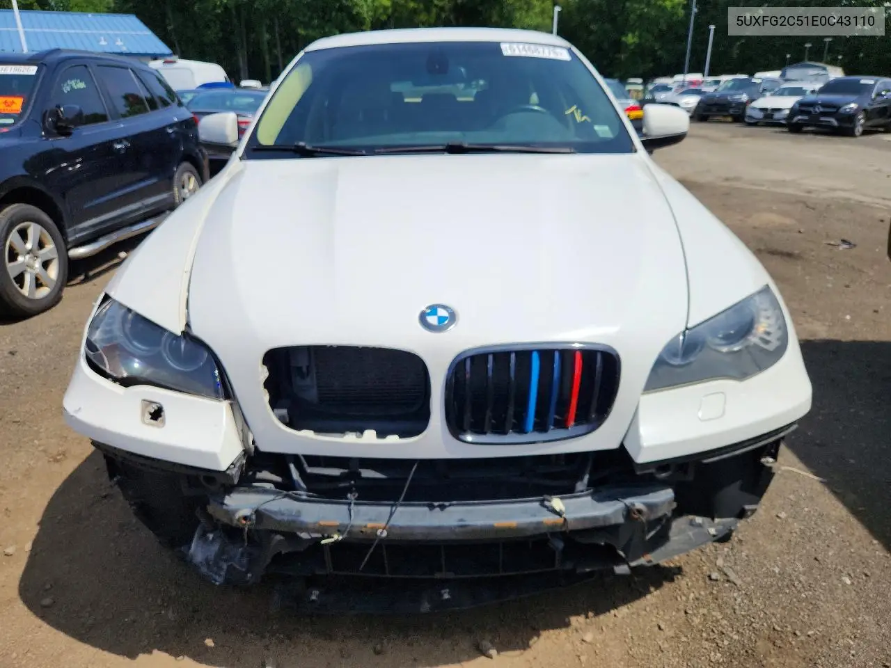 2014 BMW X6 xDrive35I VIN: 5UXFG2C51E0C43110 Lot: 61468776