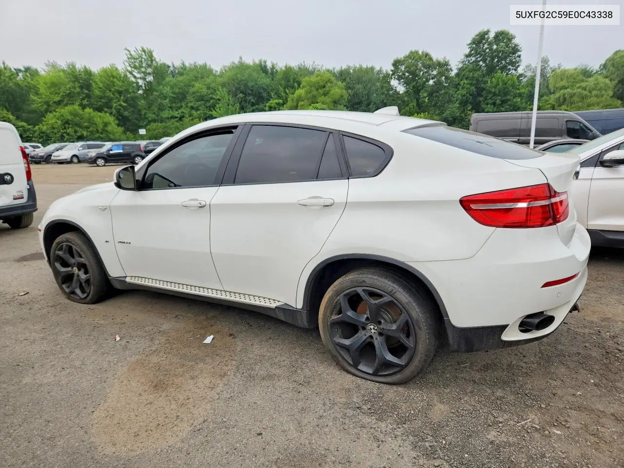 2014 BMW X6 xDrive35I VIN: 5UXFG2C59E0C43338 Lot: 61554056