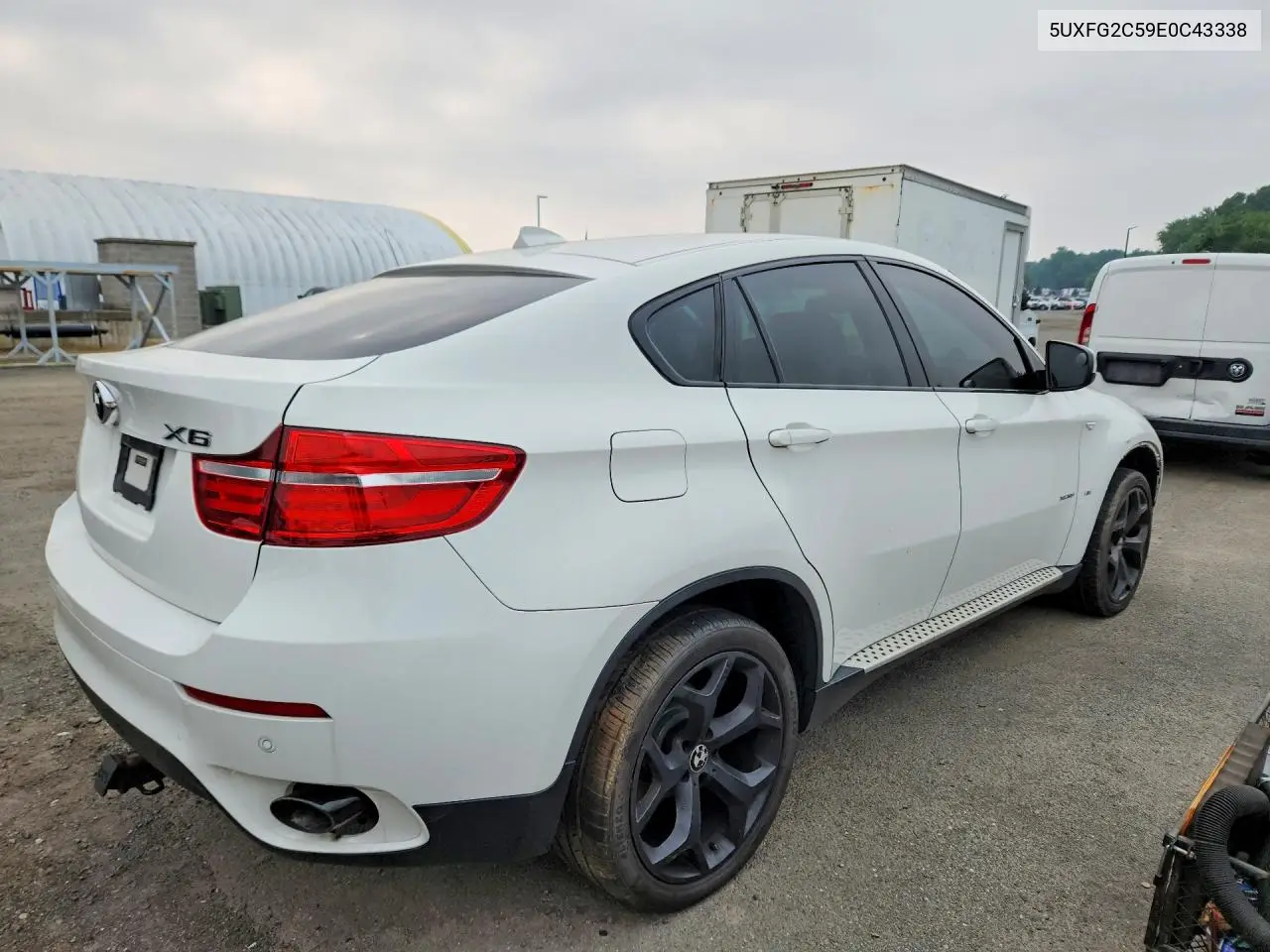 2014 BMW X6 xDrive35I VIN: 5UXFG2C59E0C43338 Lot: 61554056