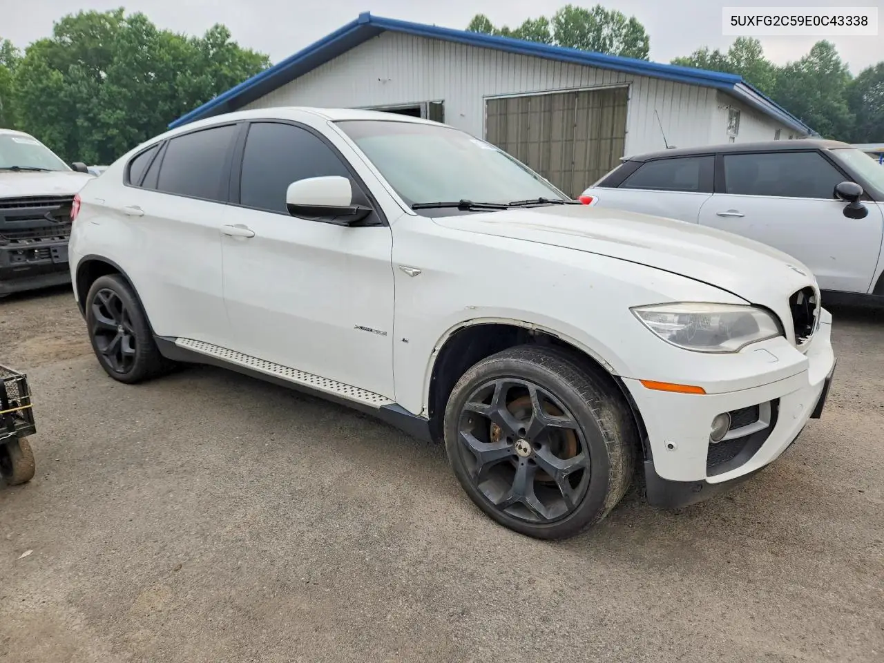 2014 BMW X6 xDrive35I VIN: 5UXFG2C59E0C43338 Lot: 61554056