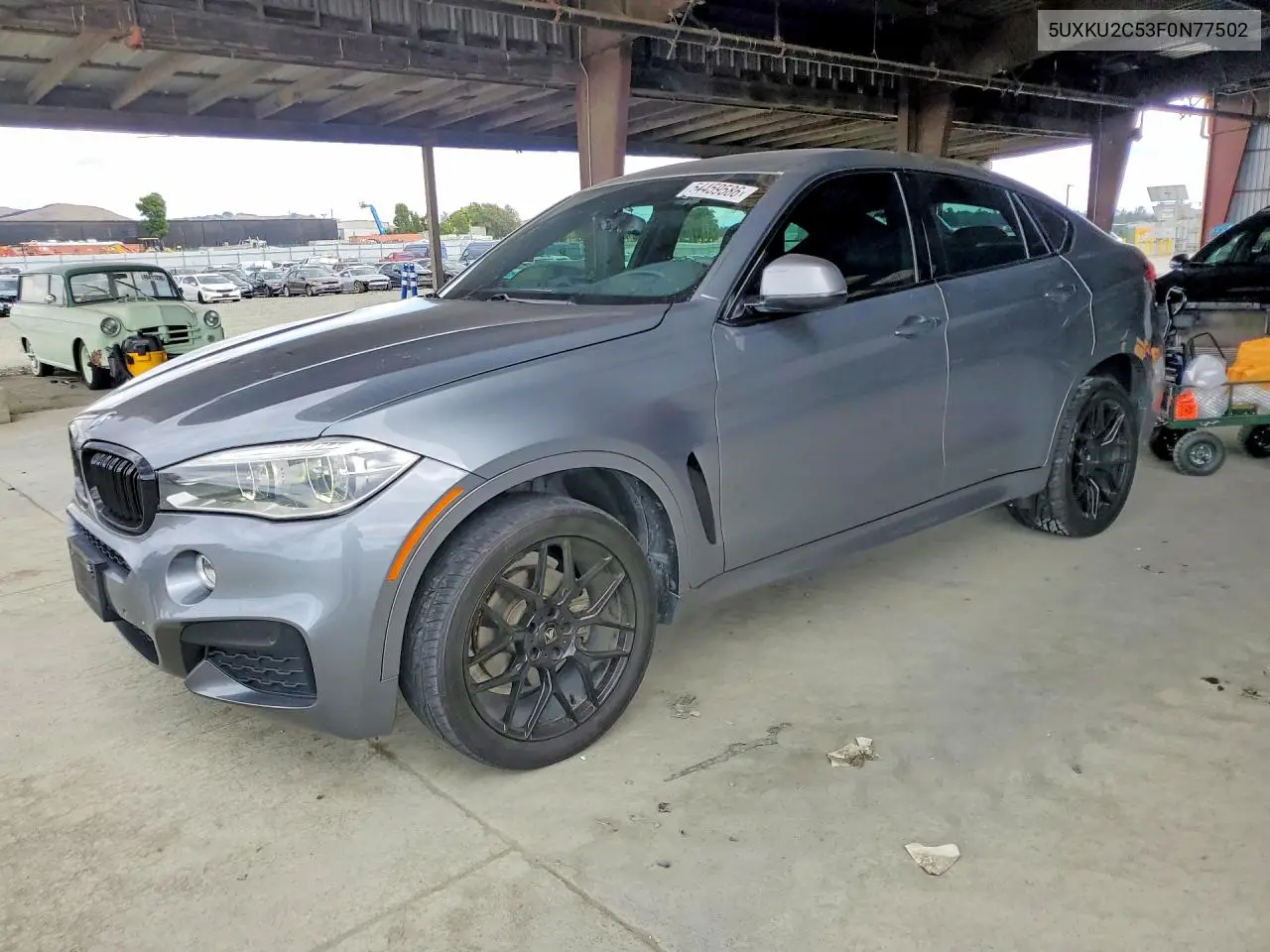 2015 BMW X6 xDrive35I VIN: 5UXKU2C53F0N77502 Lot: 54459586