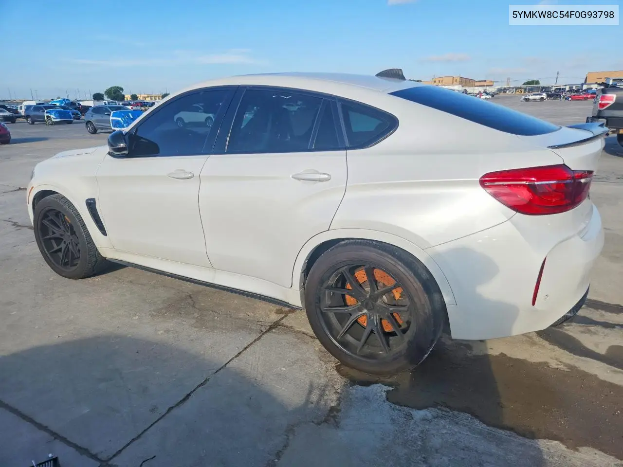 2015 BMW X6 M VIN: 5YMKW8C54F0G93798 Lot: 56220926