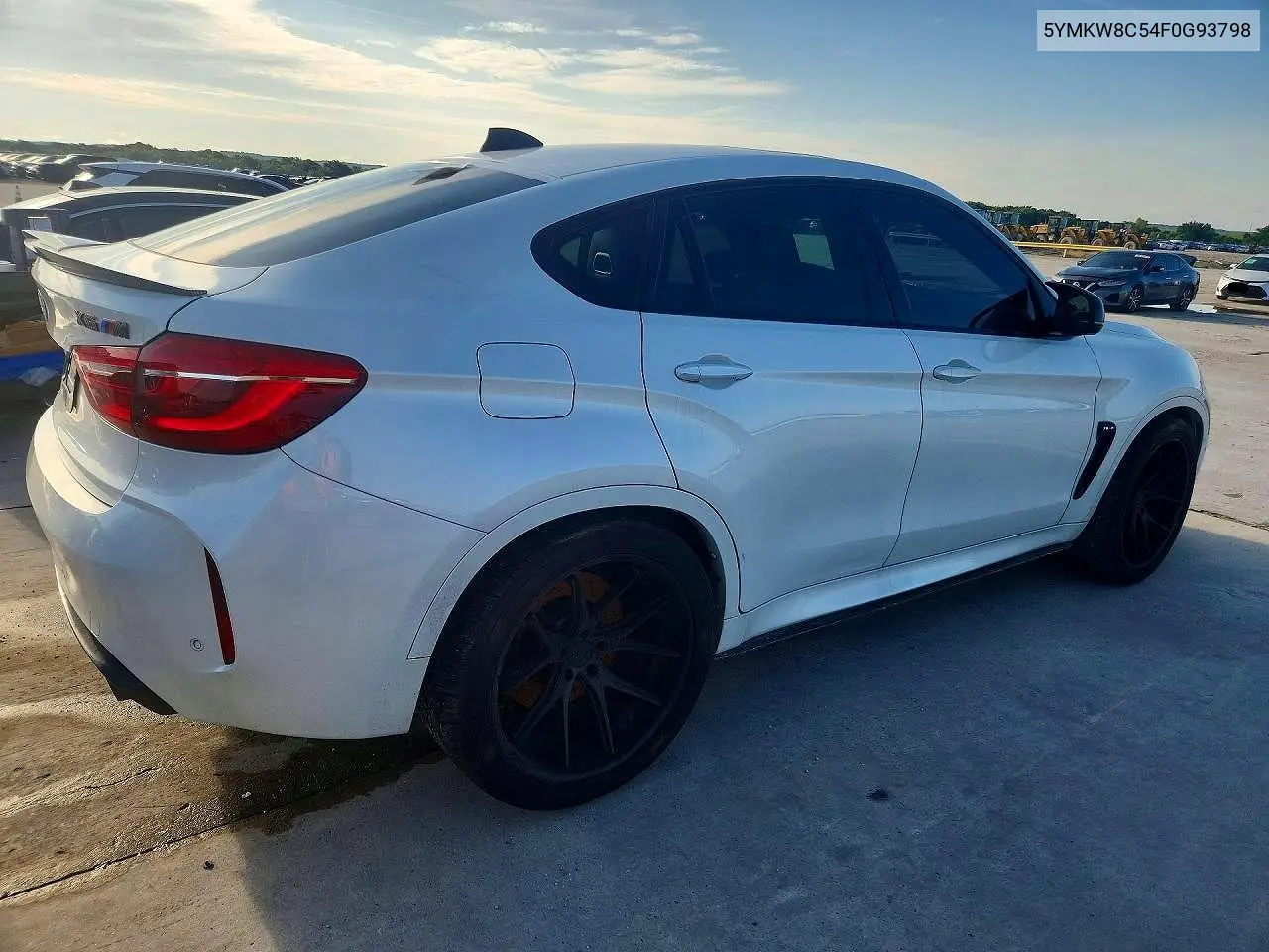 2015 BMW X6 M VIN: 5YMKW8C54F0G93798 Lot: 56220926