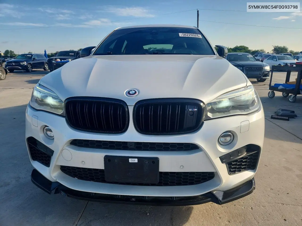 2015 BMW X6 M VIN: 5YMKW8C54F0G93798 Lot: 56220926