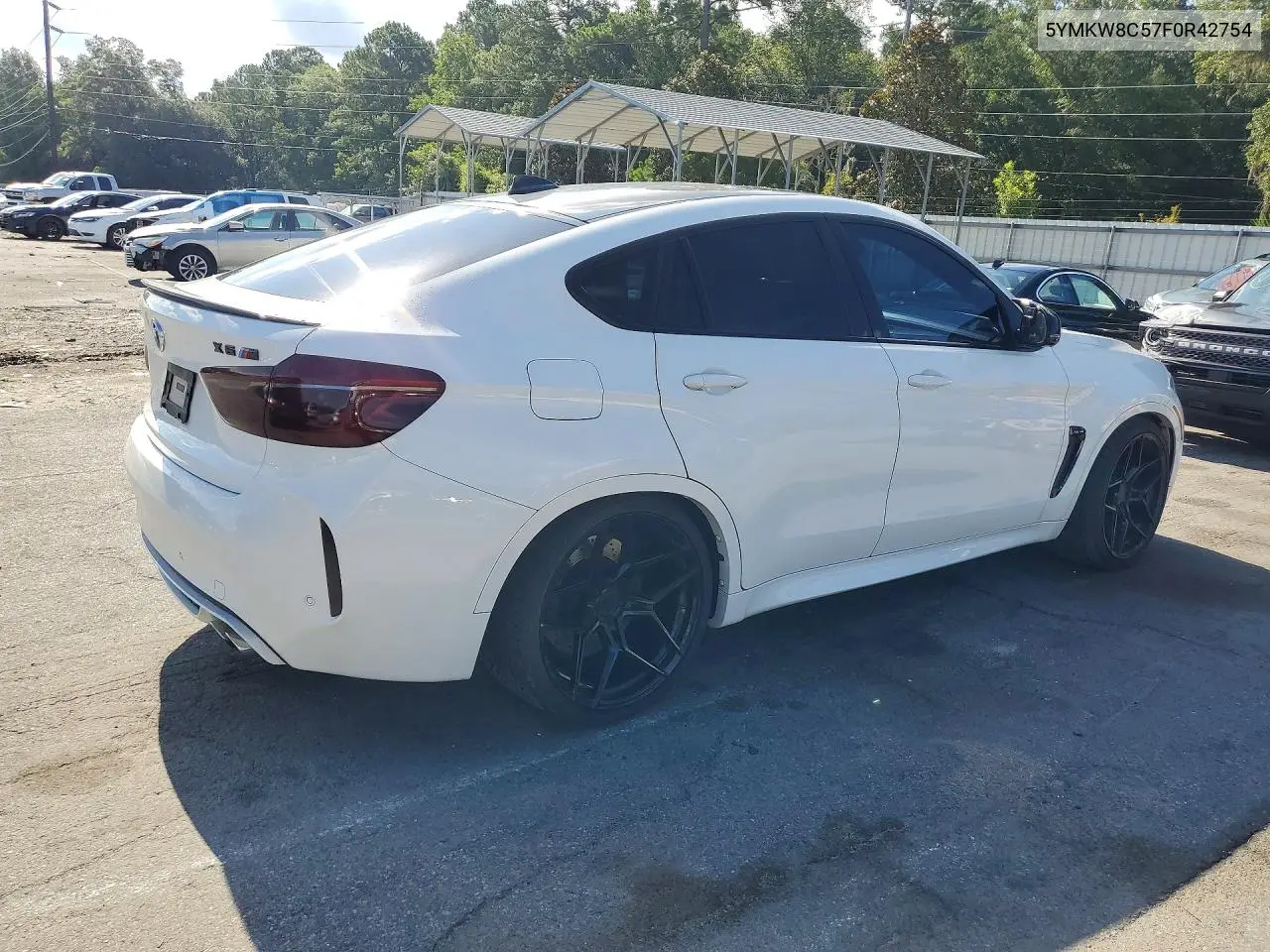2015 BMW X6 M VIN: 5YMKW8C57F0R42754 Lot: 59361716