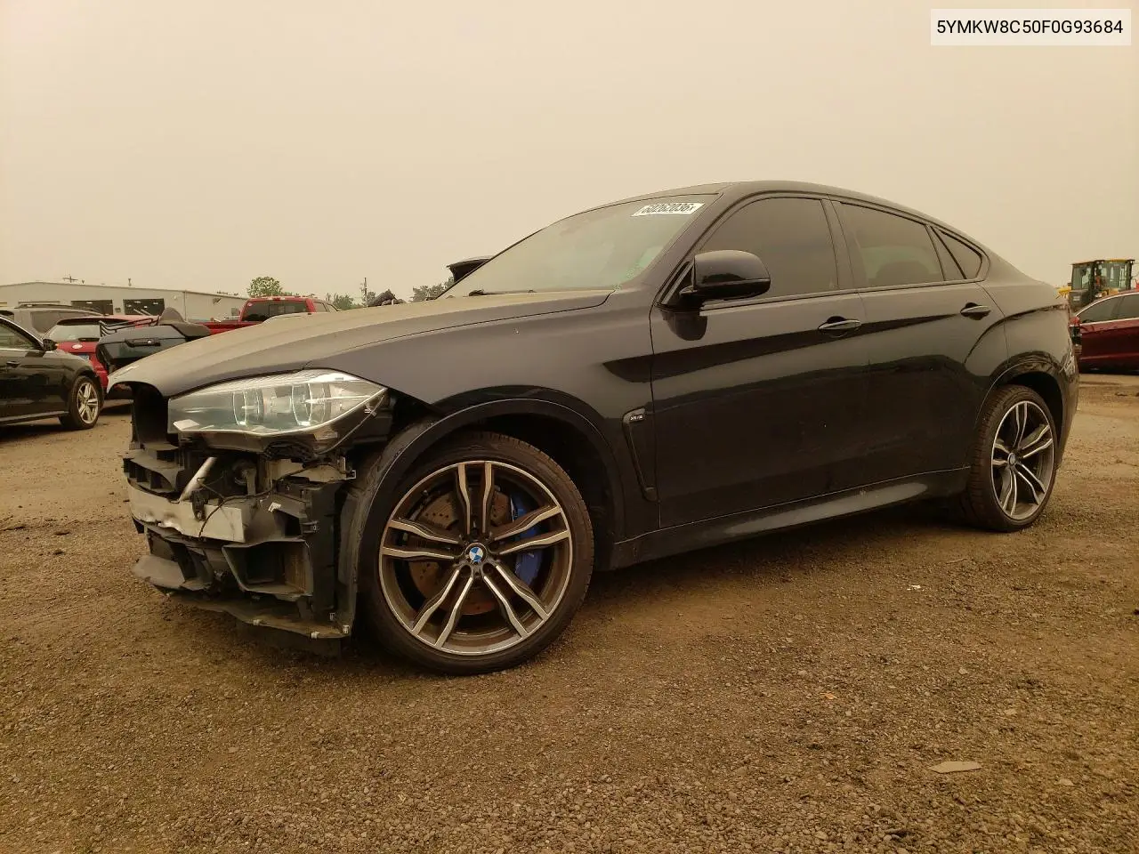 2015 BMW X6 M VIN: 5YMKW8C50F0G93684 Lot: 60262036