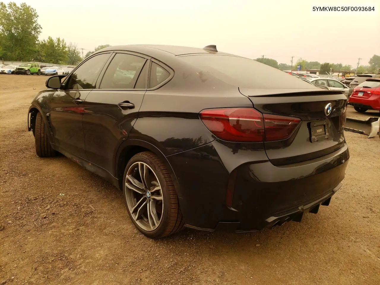 2015 BMW X6 M VIN: 5YMKW8C50F0G93684 Lot: 60262036