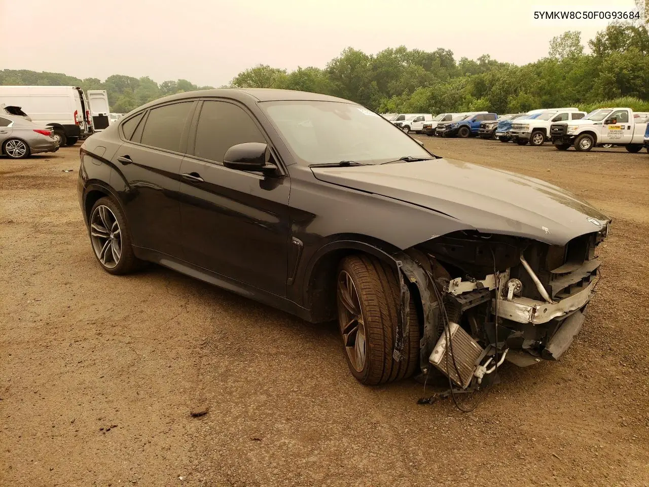 2015 BMW X6 M VIN: 5YMKW8C50F0G93684 Lot: 60262036
