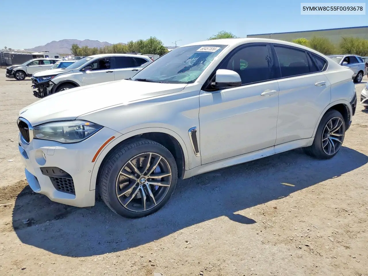 2015 BMW X6 VIN: 5YMKW8C55F0G93678 Lot: 60457556