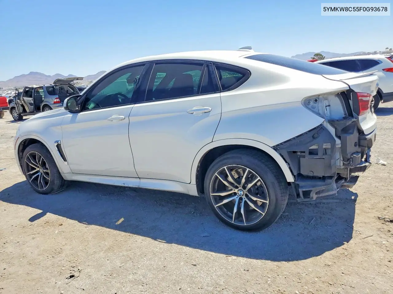 2015 BMW X6 VIN: 5YMKW8C55F0G93678 Lot: 60457556