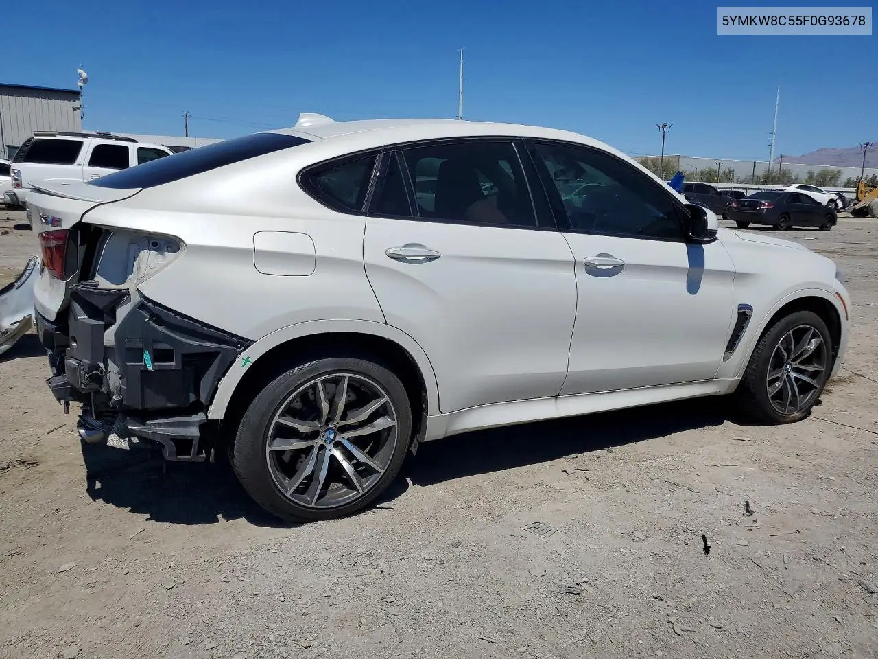 2015 BMW X6 VIN: 5YMKW8C55F0G93678 Lot: 60457556