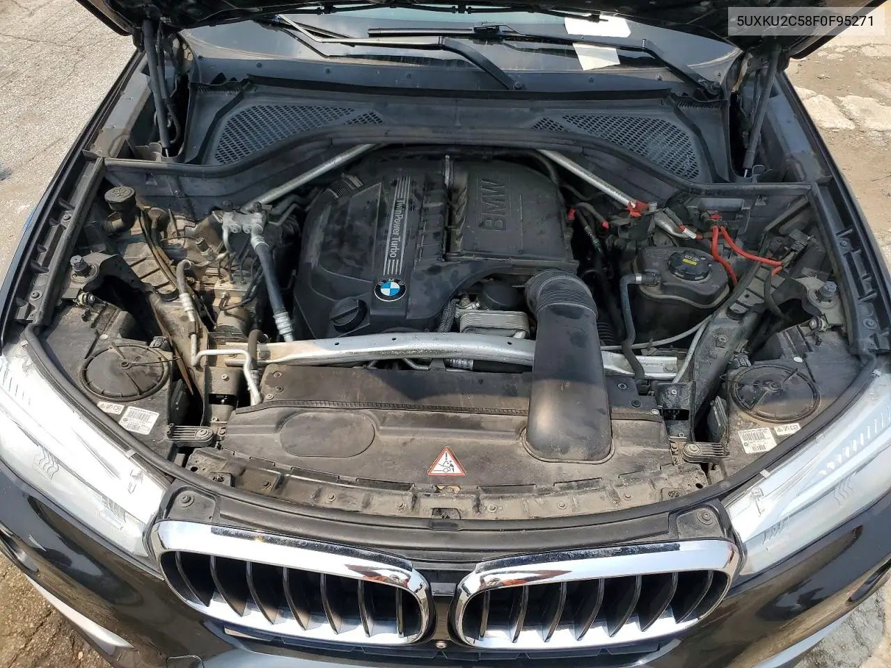 2015 BMW X6 xDrive35I VIN: 5UXKU2C58F0F95271 Lot: 61116516