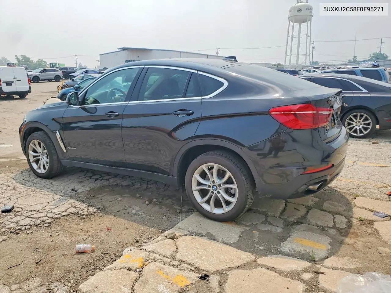 2015 BMW X6 xDrive35I VIN: 5UXKU2C58F0F95271 Lot: 61116516