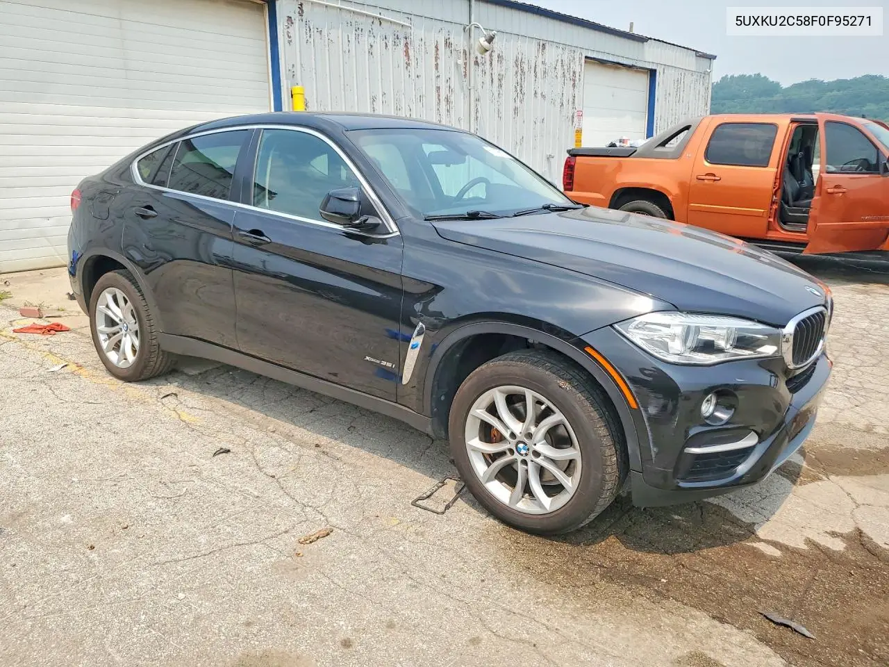2015 BMW X6 xDrive35I VIN: 5UXKU2C58F0F95271 Lot: 61116516