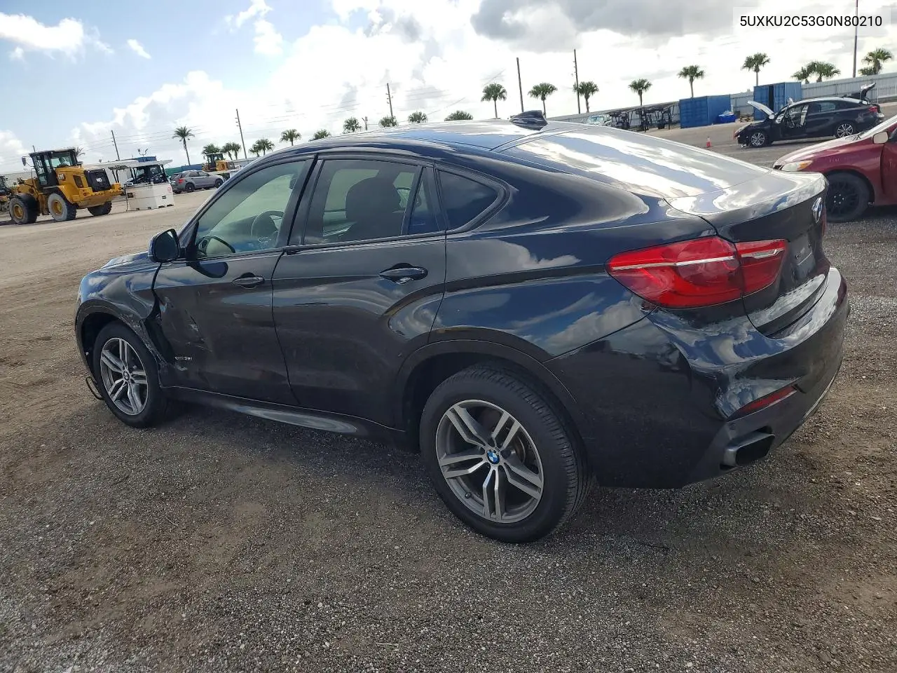 2016 BMW X6 xDrive35I VIN: 5UXKU2C53G0N80210 Lot: 54216266