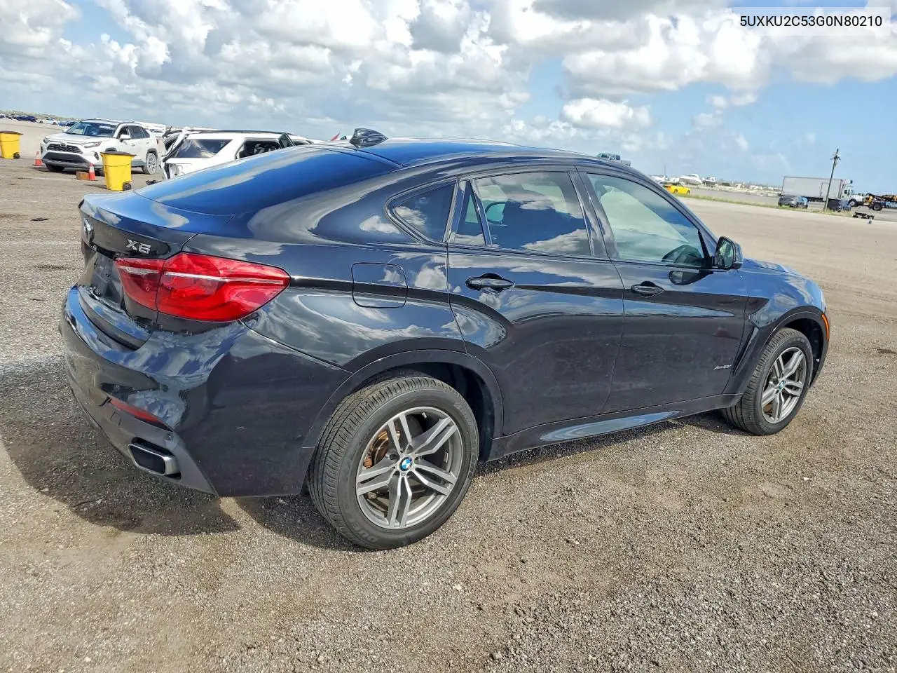 2016 BMW X6 xDrive35I VIN: 5UXKU2C53G0N80210 Lot: 54216266
