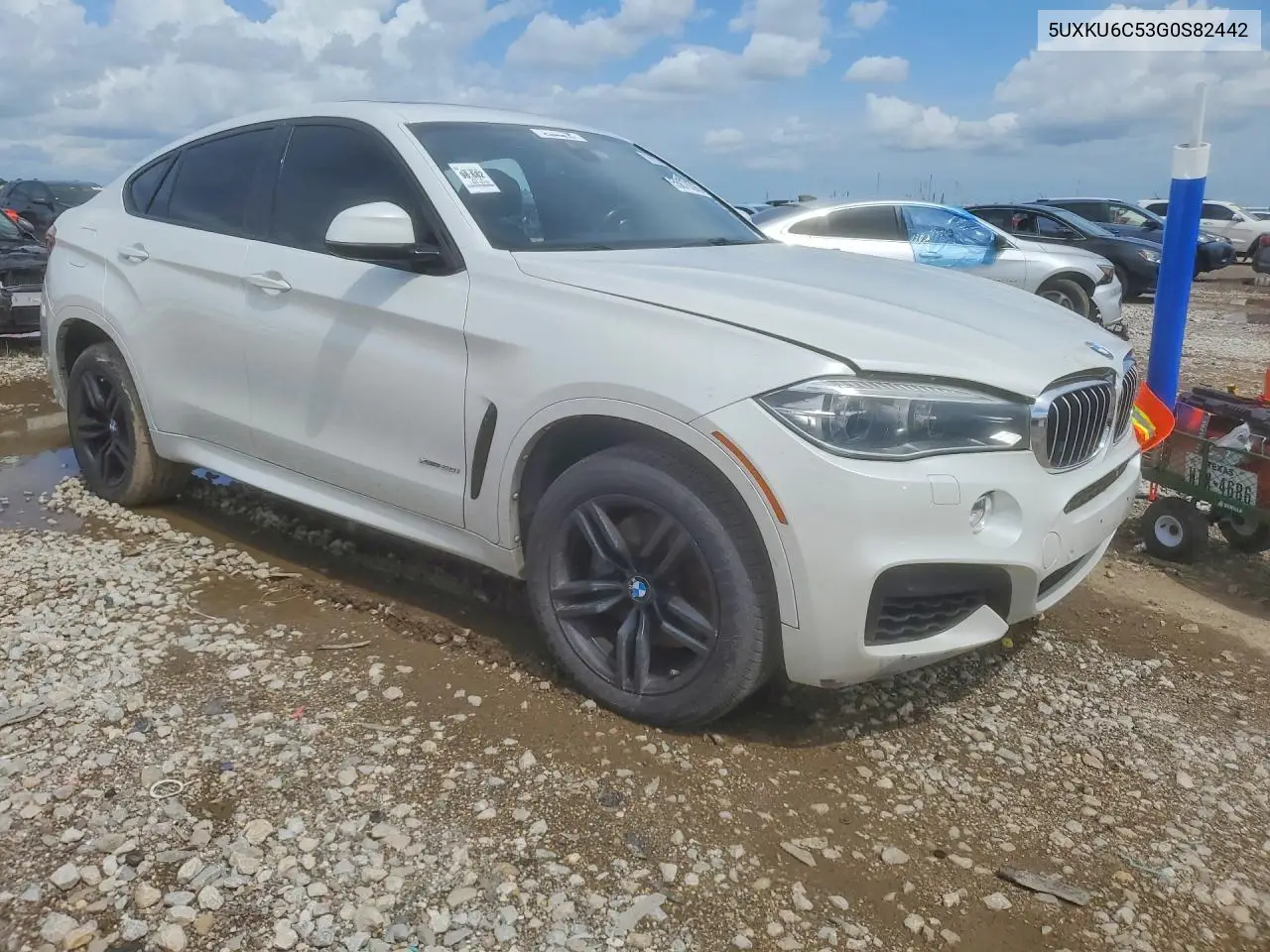 2016 BMW X6 xDrive50I VIN: 5UXKU6C53G0S82442 Lot: 55678306