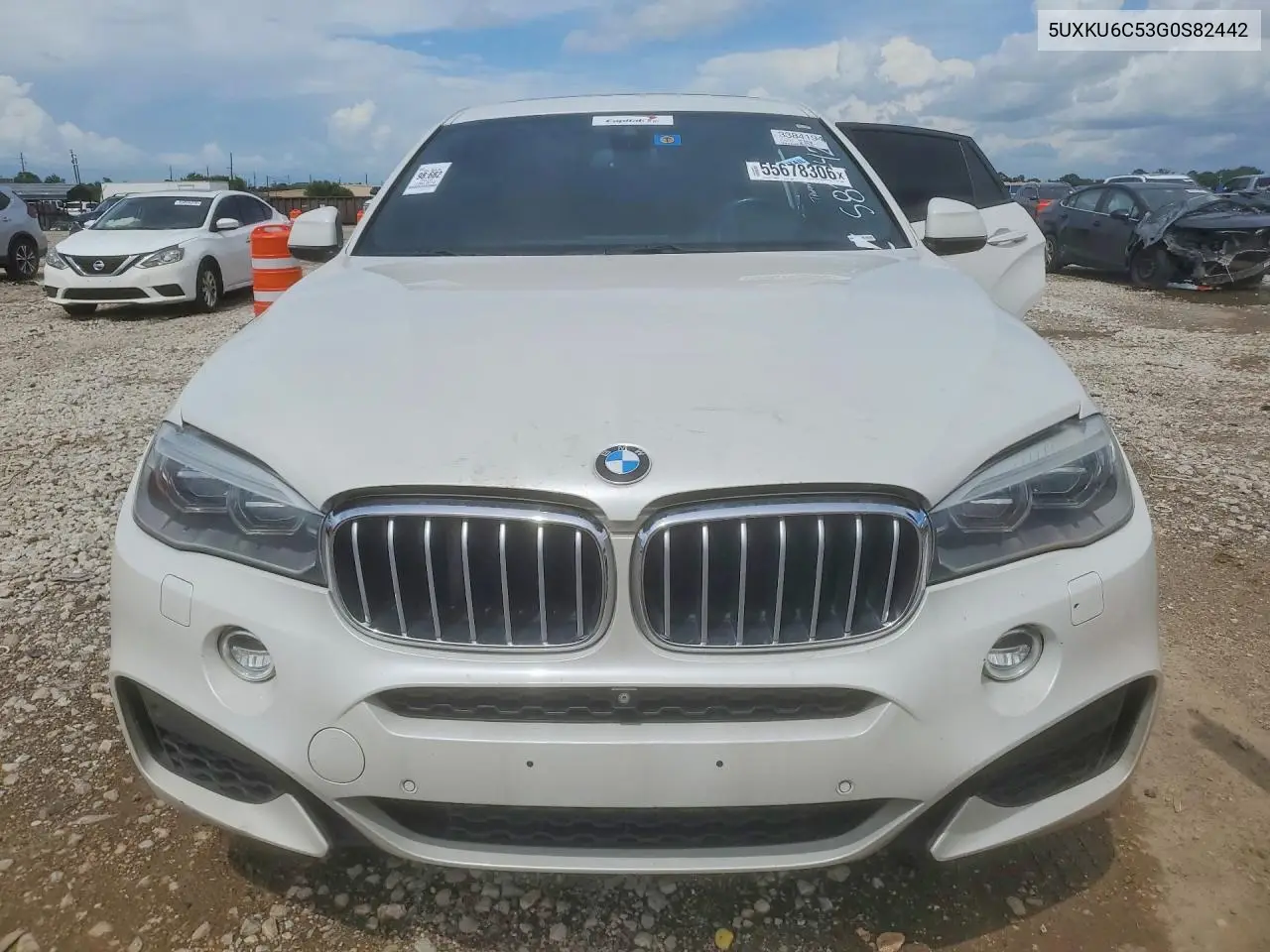 2016 BMW X6 xDrive50I VIN: 5UXKU6C53G0S82442 Lot: 55678306