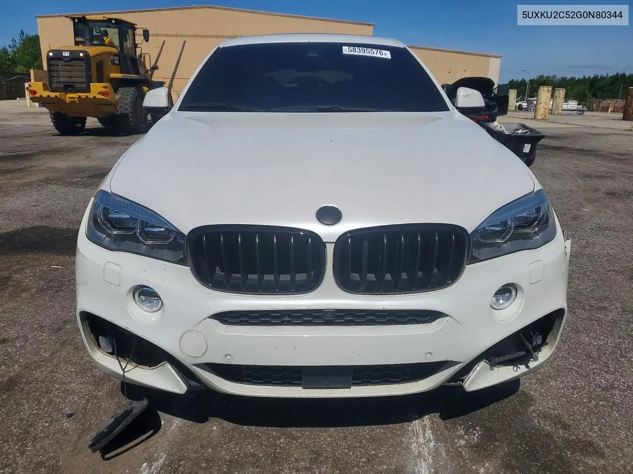 2016 BMW X6 xDrive35I VIN: 5UXKU2C52G0N80344 Lot: 58395576