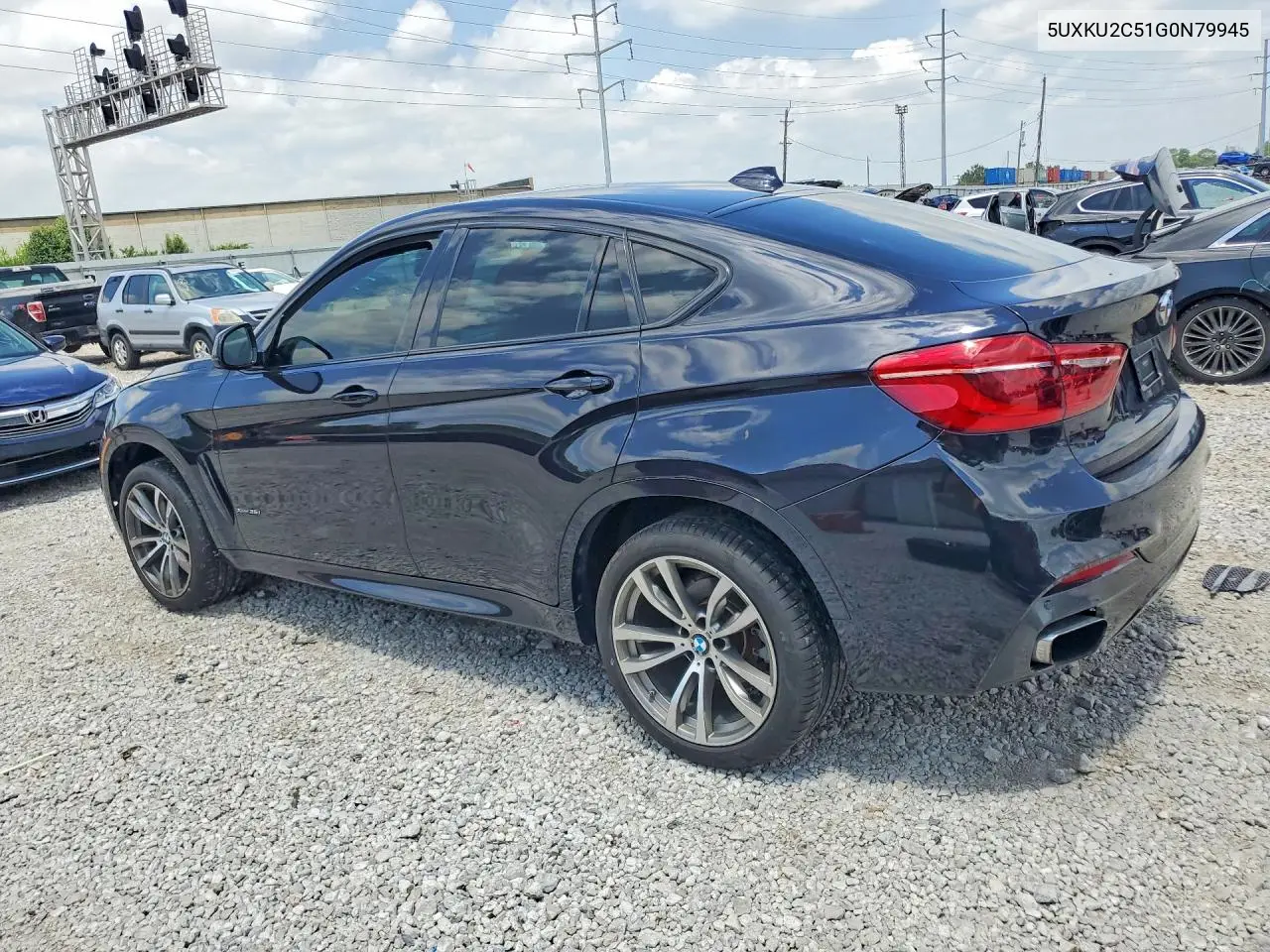 2016 BMW X6 xDrive35I VIN: 5UXKU2C51G0N79945 Lot: 59295996