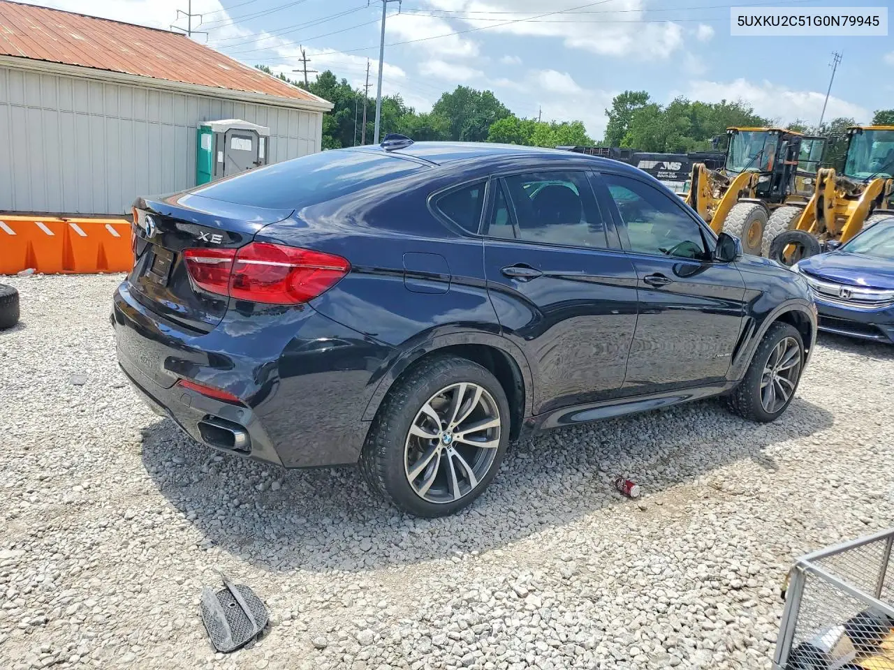 2016 BMW X6 xDrive35I VIN: 5UXKU2C51G0N79945 Lot: 59295996