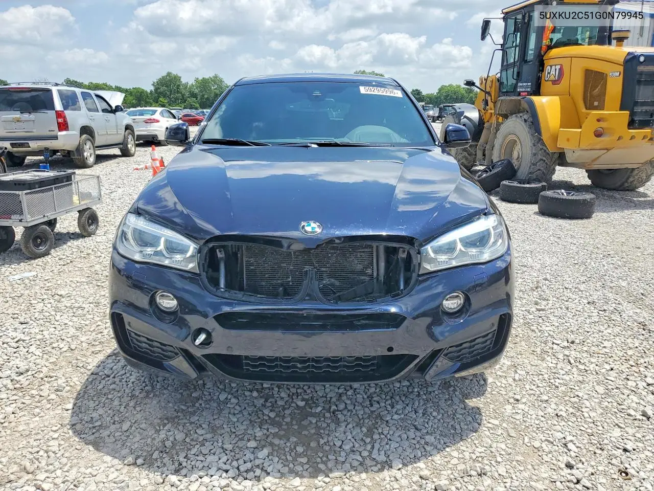 2016 BMW X6 xDrive35I VIN: 5UXKU2C51G0N79945 Lot: 59295996