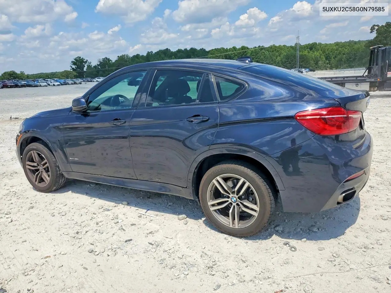 2016 BMW X6 xDrive35I VIN: 5UXKU2C58G0N79585 Lot: 59326246