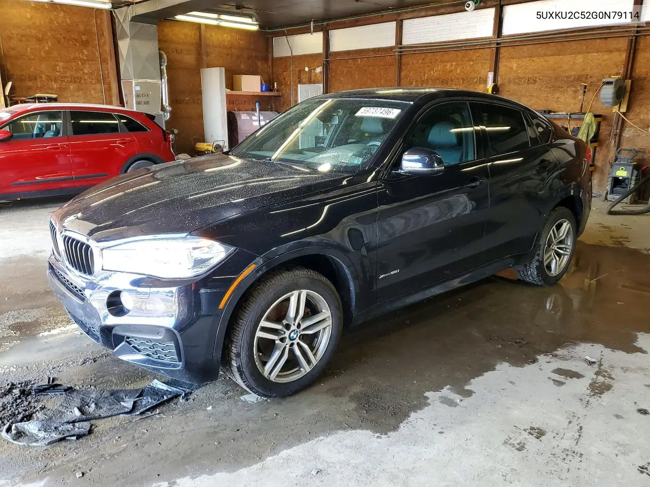 2016 BMW X6 xDrive35I VIN: 5UXKU2C52G0N79114 Lot: 59737496