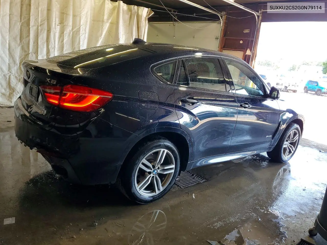 2016 BMW X6 xDrive35I VIN: 5UXKU2C52G0N79114 Lot: 59737496