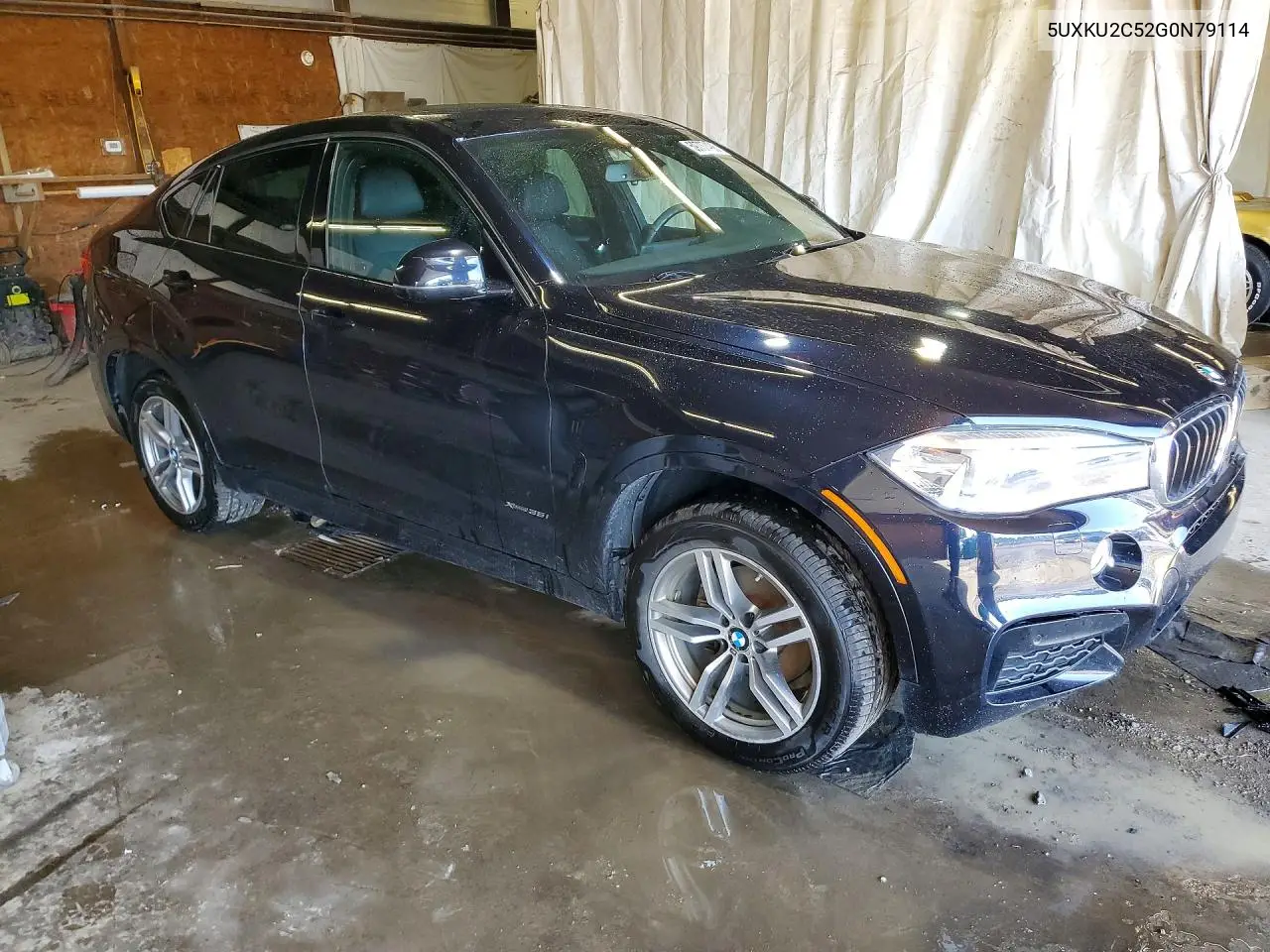 2016 BMW X6 xDrive35I VIN: 5UXKU2C52G0N79114 Lot: 59737496