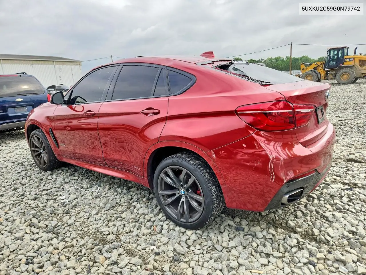 2016 BMW X6 xDrive35I VIN: 5UXKU2C59G0N79742 Lot: 60503216